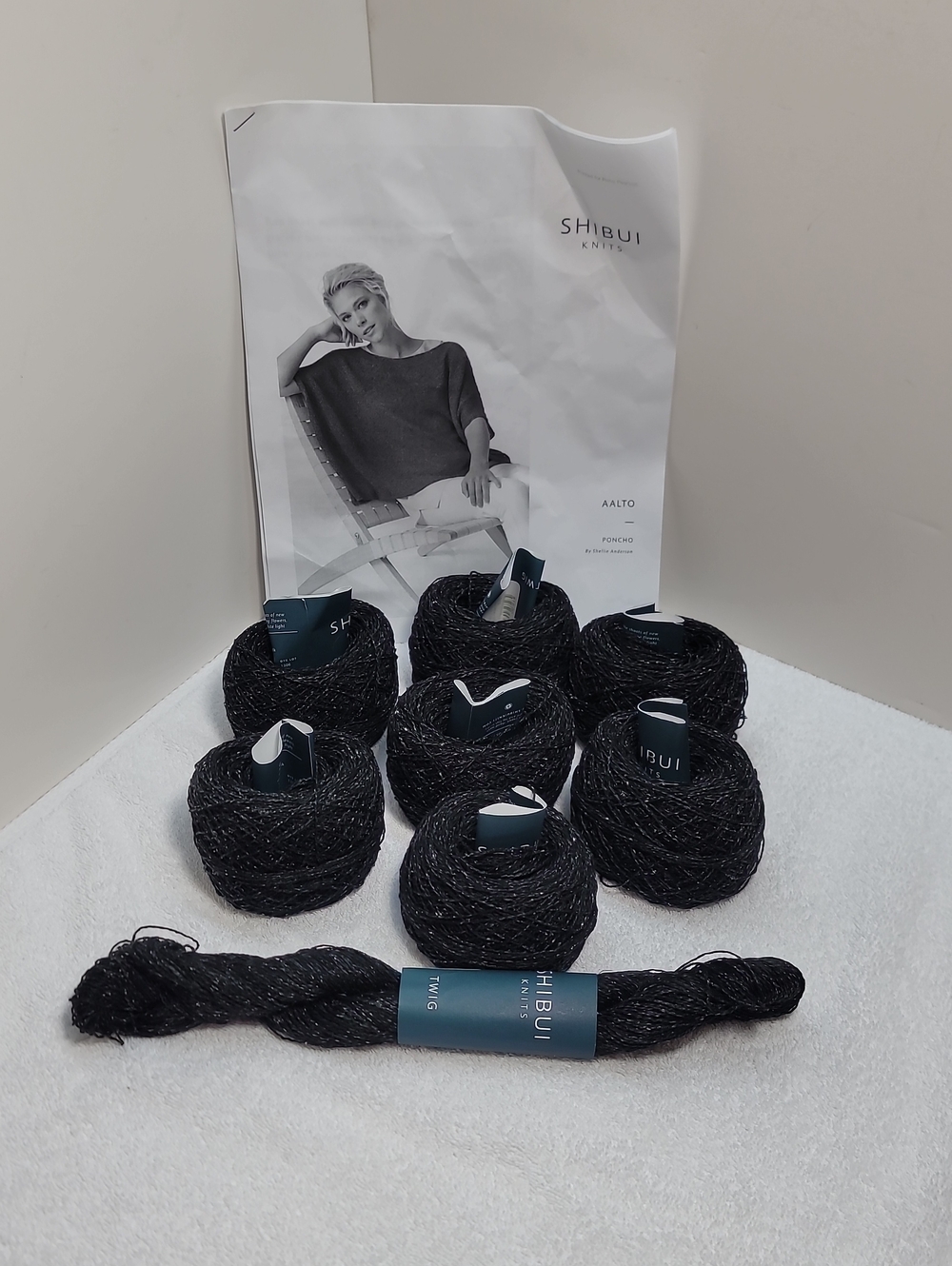 Shibui Knits AALTO poncho Knit Kit - NWT - #25